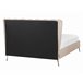 Beliani Cama com estrado Veludo MIRIBEL 167x218 Bege