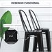 Bancos de Bar Metal HOMCOM, casa - cadeiras Preto