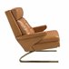 Poltrona de couro Camel Camel