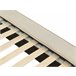 Beliani Cama com estrado Bombazine LINARDS 210x242 Bege