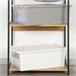 Curver Caixa de arrumação com tampa Bi-Box 26L Branco