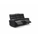 Sofá 3 lugares relax manual ZEUS cor cinza Cinza