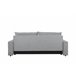 Sofá-cama PIA 3 lugares com arca cinzento Cinza