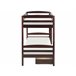 Beliani Beliche Pinho REGAT 97x208 Castanho