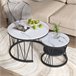 Mesa de centro, mesa de apoio, mesa de canto 70x45 Branco