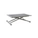 Mesa de centro elevável GLOSS preto Preto