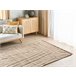 Beliani Entrelaçado SAZOO 160x230 Bege