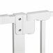Barreira de Segurança Extensível Metal e Plástico PawHut Branco