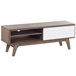 Beliani Mesa de TV BUFFALO 117 Castanho