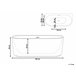 Beliani Banheira GOCTA 167x73 Branco