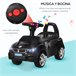 Carro Andador PP e Metal HOMCOM Preto