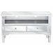 Beliani Mesa de TV NICEA 100 Cinza