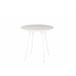 Mesa de cozinha ARO fixa MDF 80x80cm branca Branco