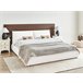 Beliani Cama Bouclé VINAY 196x233 Bege