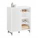 Aparador de entrada com 2 portas de correr FSB62-W SoBuy Branco