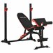 Banco de Musculação Aço e PU SPORTNOW Preto