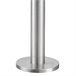 SASSARI Sined Chuveiro exterior em aço inoxidável 316L com misturadora e chuveiro manual, aço inoxidável acetinado Cinza