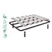Base de cama com estrutura tubular em aço - pernas 