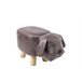 Banco infantil DOG medida 45x23x27cm Castanho