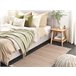 Beliani De tejido plano MALHIA 80x150 Areia