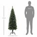 Árvore de Natal Plástico e Aço HOMCOM, casa - natal Verde