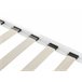 Beliani Cama com estrado Metal CUSSET 187x209 Branco