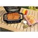 Fritadeira sem Óleo Woodfire Outdoor Grill Preto