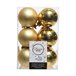 Bolas de Natal Dourado