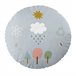 ALMOFADA REDONDA COM ACOLCHOAMENTO SAVE THE EARTH Estampado