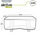 Cobertura impermeável para mesa de jardim Aktive Garden Bege
