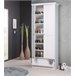 Roupeiro LAU portas batentes 80x200cm branco Branco