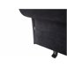Beliani Chaise longue versão à esquerda Veludo LATTES Preto
