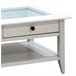 Mesa de centro retangular MELODY Branco