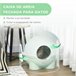 Caixa de Areia para Gatos PP e PC PawHut Verde