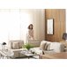Beliani Mesa de jantar MARAMO 50x100 Preto