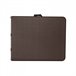 Mesa dobrável retangular com efeito rattan Thinia Home Castanho