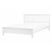 Beliani Cama com estrado Pinho MAYENNE 149x208 Branco