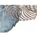 Beliani Decoração de parede MAGNESIUM Azul/ Verde