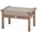 Beliani Conjunto lounge Madeira de acácia MANILA Castanho