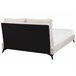 Beliani Cama com estrado Chenille MELLE 175x240 Bege