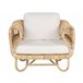 Beliani Conjunto lounge Rattan/vime DOLCEDO / LIMNI Bege