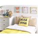 Beliani Almofada decorativa RADZKOT 40x40 Amarelo