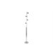 Candeiro de pé BRANCH led marca CONFORAMA 175cm Cromada