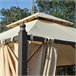 Pérgola de Exterior Metal, Poliéster Outsunny 300x300 Bege