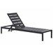 Beliani Cadeira lounge/relax NARDO Preto