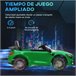 Carro Elétrico para Crianças Plástico e Metal AIYAPLAY Verde