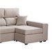 Chaise longue CIRO reversível Bege