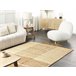 Beliani De tejido plano HAMZALAR 160x230 Bege