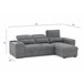 Chaise longue com cama HOXTON Chaise longue com cama HOXTON Cinza