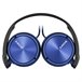 Auriculares de Diadema Azul